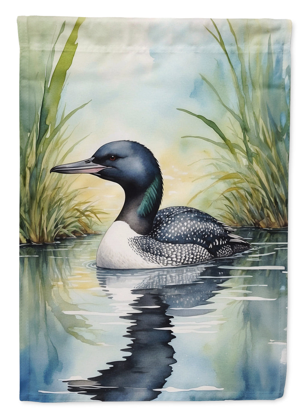 Minnesota Common Loon Garden Flag